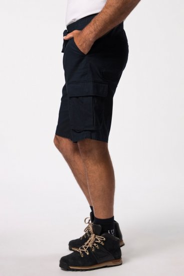 JP1880 Jay-Pi Flexnamic Bermuda Cargo Shorts Navy Blue - Спортни дрехи & Връхно облекло - мъжки спортни екипи големи размери