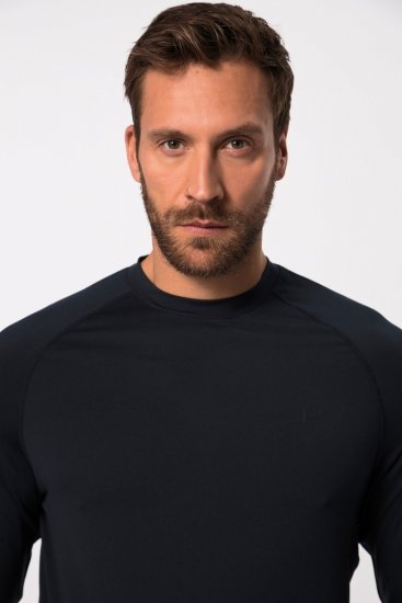 JP1880 Jay-Pi UV Protection Long Sleeve Swimming Top Navy Blue - Бельо & Бански шорти - Мъжко бельо големи размери