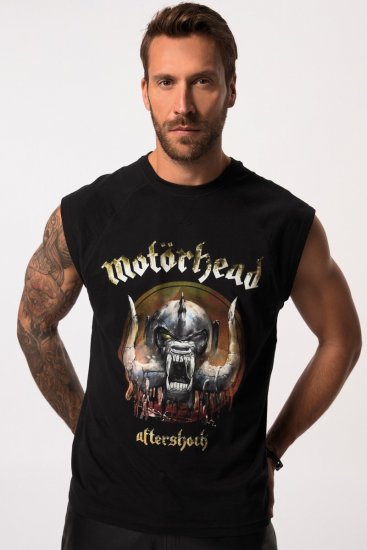 JP1880 Ozzy Motörhead Graphic Band T-Shirt Black - Тениски - мъжки тениски големи размери