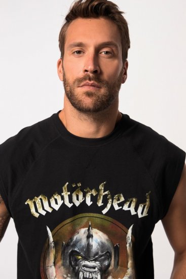 JP1880 Ozzy Motörhead Graphic Band T-Shirt Black - Тениски - мъжки тениски големи размери