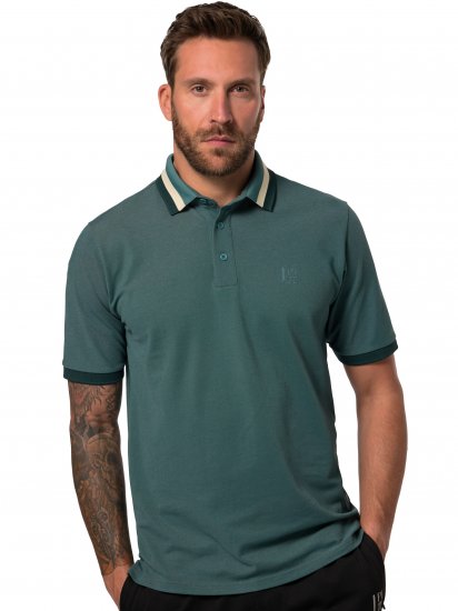 JP1880 Jay-Pi QuickDry Golf Polo Shirt Midnight Green - Поло тениски - мъжки тениски с яка големи размери