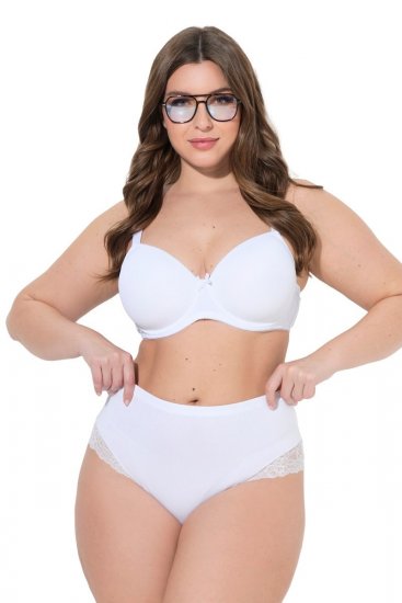 Ulla Popken 830094 Бикини с дантела 2 бр. Бял - Бикини - 