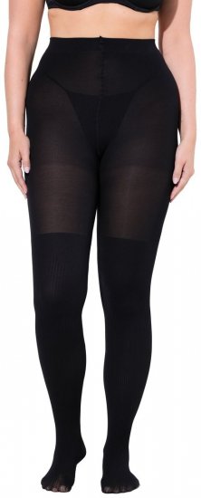 Ulla Popken 831196 Чорапи над коляното 80 den Черно - Чорапогащници & чорапи - 