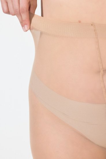 Ulla Popken 833654 Компресионен чорапогащник Бежово - Чорапогащници & чорапи - 