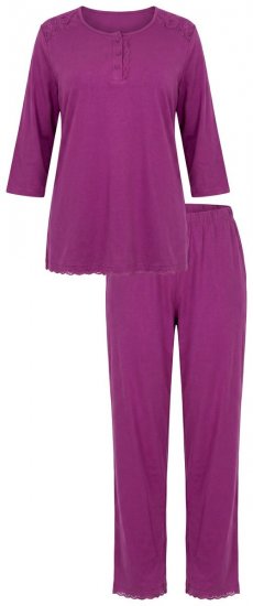 Ulla Popken 833660 Пижама Виолетово - Пижами - 