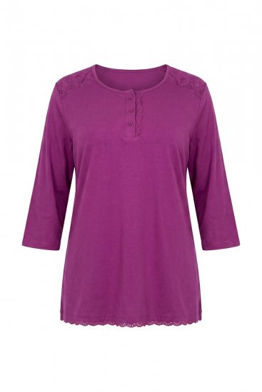 Ulla Popken 833660 Пижама Виолетово - Пижами - 