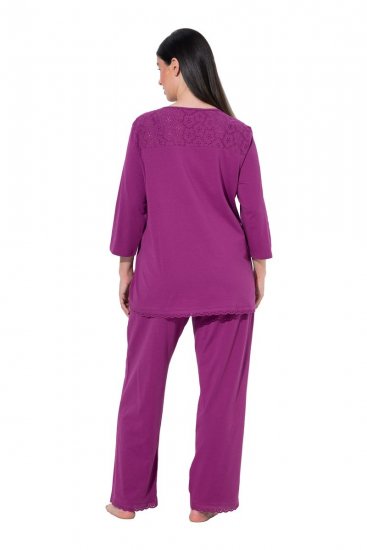 Ulla Popken 833660 Пижама Виолетово - Пижами - 