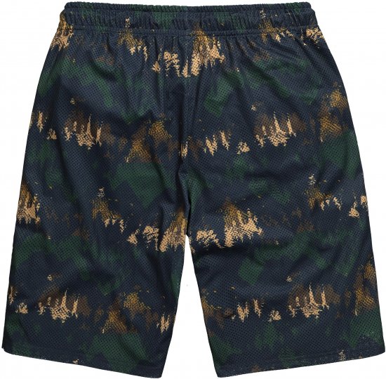 JP1880 Jay-Pi Bermuda QuickDry Mesh Fitness Shorts Khaki - Спортни дрехи & Връхно облекло - мъжки спортни екипи големи размери
