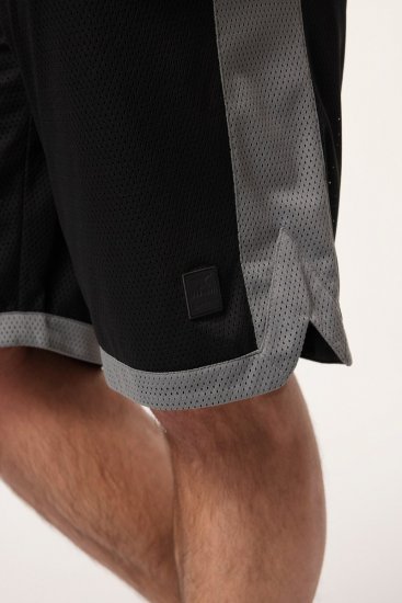 JP1880 Jay-Pi Bermuda QuickDry Mesh Fitness Shorts Black - Спортни дрехи & Връхно облекло - мъжки спортни екипи големи размери