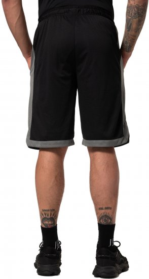 JP1880 Jay-Pi Bermuda QuickDry Mesh Fitness Shorts Black - Спортни дрехи & Връхно облекло - мъжки спортни екипи големи размери