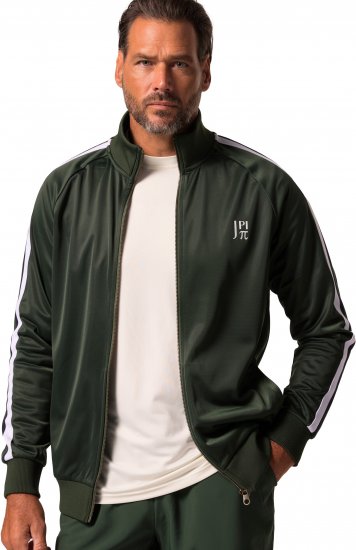 JP1880 Jay-Pi Fitness Technical Training Jacket Dark Green - Спортни дрехи & Връхно облекло - мъжки спортни екипи големи размери
