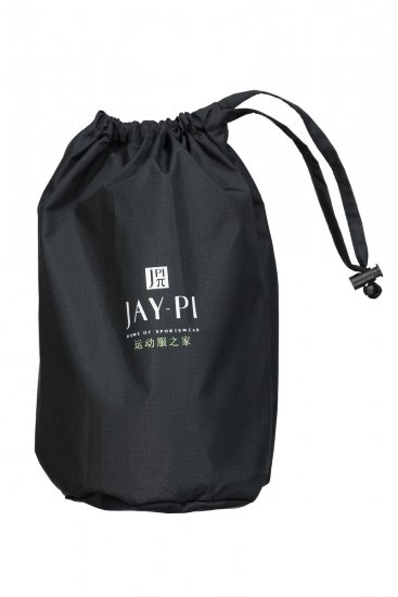 Jay-Pi 835324 Сгъваем ватиран елек Черен - Якета - мъжки якета големи размери