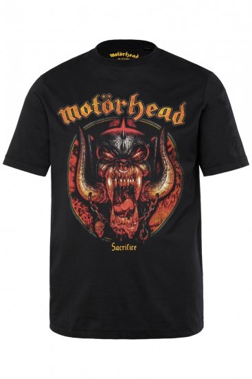 JP1880 Motörhead Sacrifice Band T-Shirt Black - Тениски - мъжки тениски големи размери