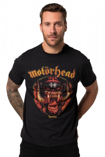 JP1880 Motörhead Sacrifice Band T-Shirt Black - Тениски - мъжки тениски големи размери
