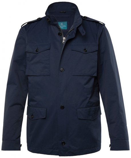 Boston Park 779 Фийлд яке с изправена яка Тъмносиньо - Якета - мъжки якета големи размери