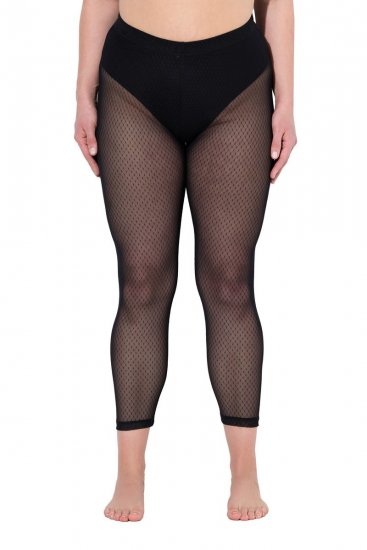Ulla Popken 836800 Чорапогащник без ходило Черно - Чорапогащници & чорапи - 