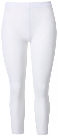 Ulla Popken 836800 Чорапогащник без ходило на точки Бял - Чорапогащници & чорапи - 