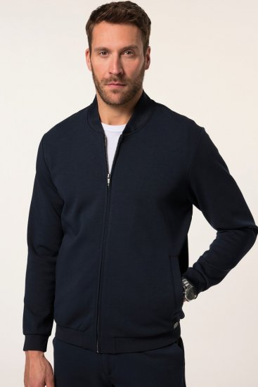 JP1880 Jersey Blouson New York Navy - Якета - мъжки якета големи размери