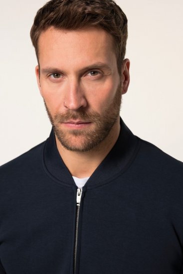 JP1880 Jersey Blouson New York Navy - Якета - мъжки якета големи размери