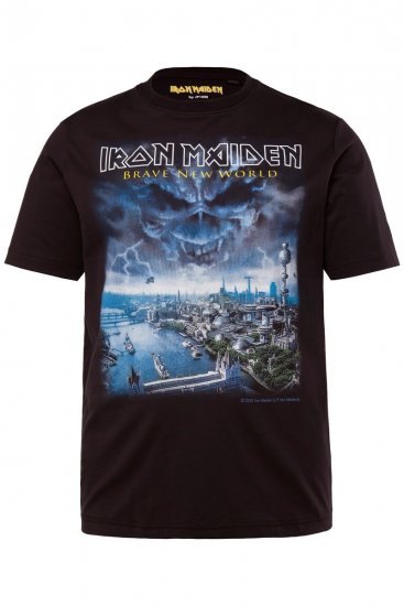 JP1880 Iron Maiden Brave New World T-Shirt Black - Тениски - мъжки тениски големи размери