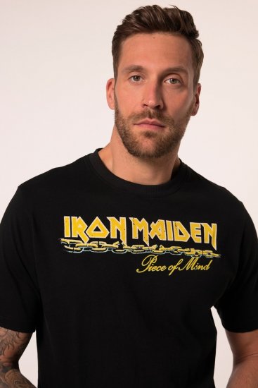 JP1880 Iron Maiden Piece Of Mind T-Shirt Black - Тениски на групи - Бенд тениски в големи размери