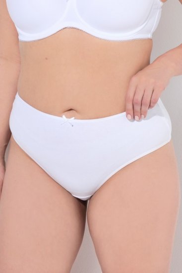 Ulla Popken 838637 Прашки 3 бр. Бял - Бикини - 