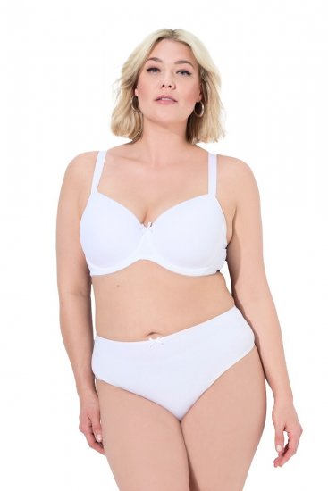 Ulla Popken 838637 Прашки 3 бр. Бял - Бикини - 