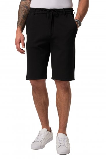 JP1880 Jersey Bermuda Chino Shorts Flexnamic Black - Шорти - мъжки къси панталони големи размери