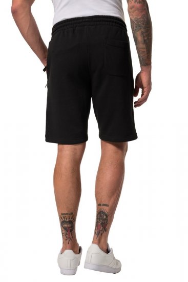 JP1880 Bermuda Sweatshorts Stomach Fit Black - Спортни панталони & Kъси панталони - мъжки спортни панталони големи размери