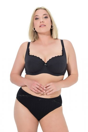 Ulla Popken 839167 Бикини с дантела 4 бр. Многоцветно - Бикини - 