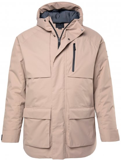 Jay-Pi Jacket Technical Waterproof Windproof Dusty Pink - Якета - мъжки якета големи размери