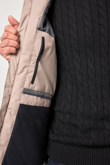 Jay-Pi Jacket Technical Waterproof Windproof Dusty Pink - Якета - мъжки якета големи размери