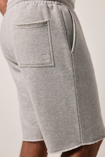 JP1880 Bermuda Sweatshorts Relaxed Fit Grey - Спортни панталони & Kъси панталони - мъжки спортни панталони големи размери