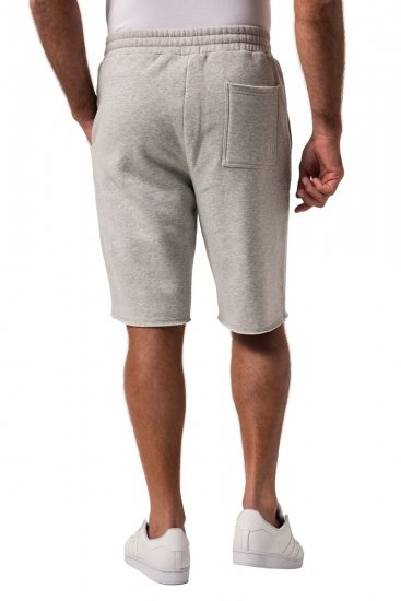 JP1880 Bermuda Sweatshorts Relaxed Fit Grey - Спортни панталони & Kъси панталони - мъжки спортни панталони големи размери