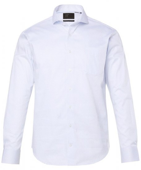 JP1880 Business Shirt Long Sleeve Snow White - Ризи - мъжки ризи големи размери