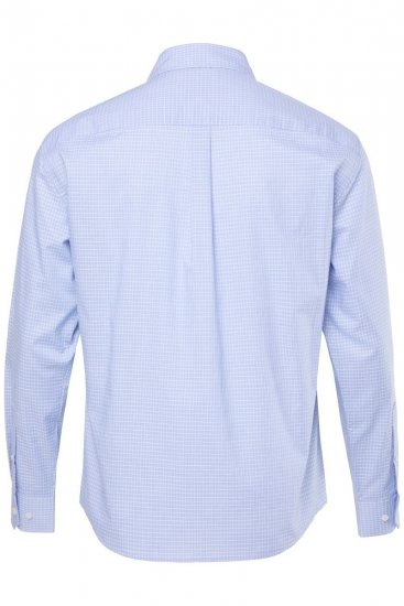JP1880 Business Shirt Long Sleeve Ice Blue - Ризи - мъжки ризи големи размери