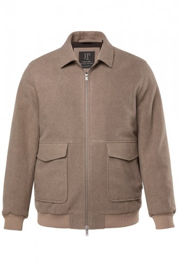 JP1880 Blouson Jacket Lightweight and Warm Brown - Якета - мъжки якета големи размери