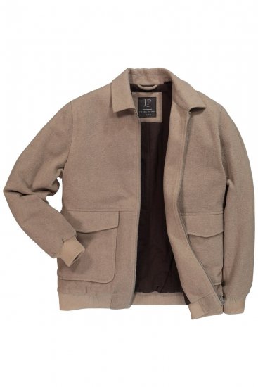 JP1880 Blouson Jacket Lightweight and Warm Brown - Якета - мъжки якета големи размери