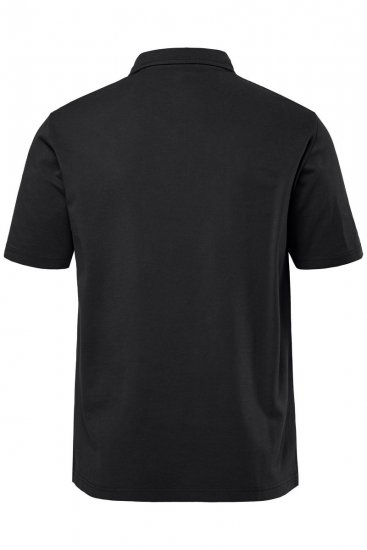 JP1880 Polo Shirt Pique Vintage Black - Поло тениски - мъжки тениски с яка големи размери