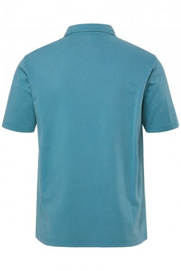 JP1880 Polo Shirt Short Sleeve Pique VIntage Teal - Поло тениски - мъжки тениски с яка големи размери