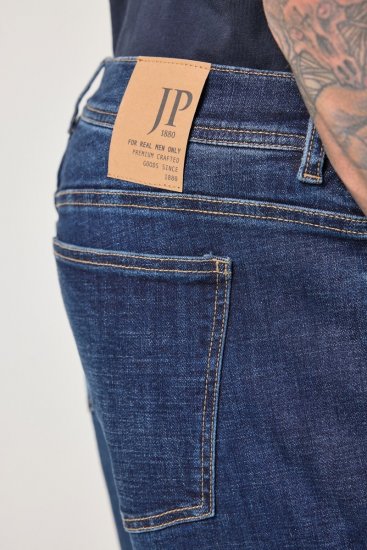 JP1880 FLEXNAMIC Jeans Tapered Loose Fit Dark Denim Blue - Дънки и панталони - мъжки Дънки и панталони големи размери