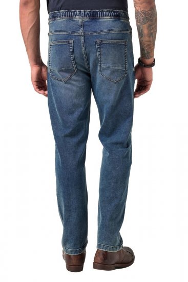 JP1880 FLEXNAMIC Straight Fit Jeans with Stretch Waist - Дънки и панталони - мъжки Дънки и панталони големи размери