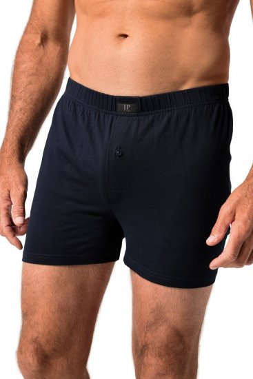 JP1880 OEKO-TEX Boxer Shorts Jersey 2-Pack Navy - Бельо & Бански шорти - Мъжко бельо големи размери