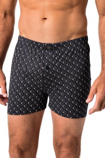 JP1880 OEKO-TEX Boxer Shorts Jersey 2-Pack Navy - Бельо & Бански шорти - Мъжко бельо големи размери
