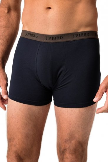 JP1880 FLEXNAMIC OEKO-TEX Boxer Shorts 3-Pack Dark Navy - Бельо & Бански шорти - Мъжко бельо големи размери