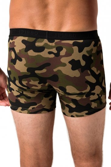 JP1880 FLEXNAMIC OEKO-TEX Boxer Shorts 2-Pack Green - Бельо & Бански шорти - Мъжко бельо големи размери