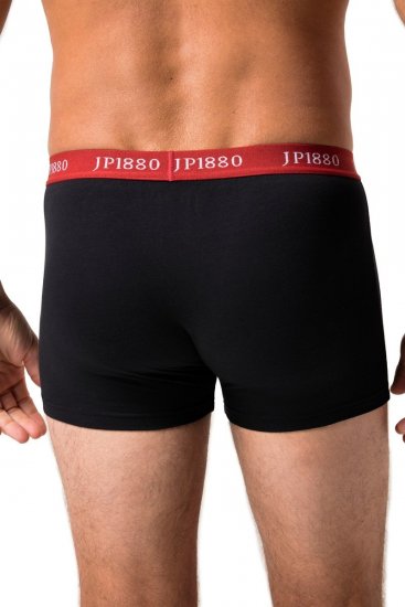 JP1880 FLEXNAMIC OEKO-TEX Boxer Shorts 2-Pack Black - Бельо & Бански шорти - Мъжко бельо големи размери