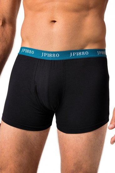 JP1880 FLEXNAMIC OEKO-TEX Boxer Shorts 2-Pack Black - Бельо & Бански шорти - Мъжко бельо големи размери