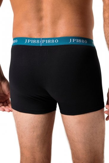 JP1880 FLEXNAMIC OEKO-TEX Boxer Shorts 2-Pack Black - Бельо & Бански шорти - Мъжко бельо големи размери