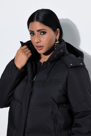 Ulla Popken SYMPATEX Triple Function Coat Black - Палта - Дамски палта в големи размери
